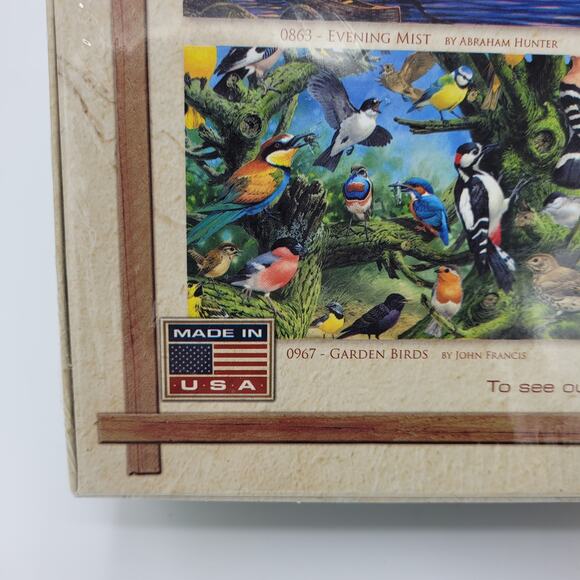 NWT Eurographics Garden Birds by John Francis 1000 pc Puzzle - Picture 6 of 11